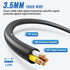 EWAY 4 (10FT/3M) 4PIN Pin Extension Cable for Dash Cam Rear View Backup Camera Reverse Car Recorder Mirror Dashcam Male