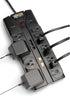 Tripp Lite 12 Outlet Surge Protector Power Strip, 8ft Cord, Black, RJ11, RJ45, & $250,000 Insurance