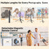 PEUJTEO 69-inch 3,pocket4,Phone Selfie Stick Tripod with Remote Control,Lightweight,Aluminum Alloy, Tripod