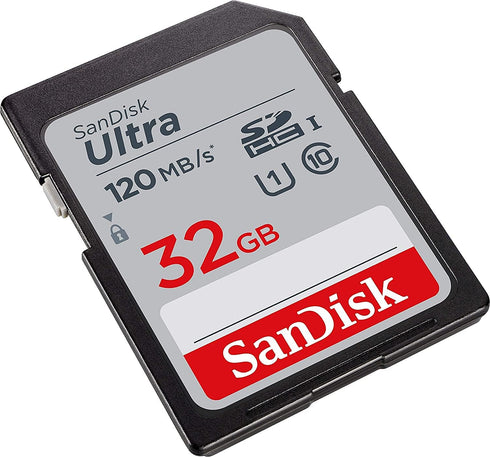 SanDisk Ultra SDHC 32GB SD Card for Camkory Digital Photo Frame - Bundle with Everything But Stromboli Reader