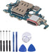 USB Charger Port Dock Flex Cable Replacement for Samsung Galaxy S21 5G G991U, Tools Included
