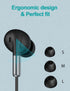 DUKABEL USB PC Earbuds, USB Gaming Earbuds with Mic for PC/PS4/PS5, Black Noise Canceling Wired Headphones with Remote
