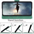 SUANPOT Samsung Galaxy S10 6.1" Wallet Case - RFID Blocking Leather Flip Folio Book Phone Case, Shockproof, Green