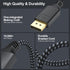 15Ft (4K@30Hz 1080P@120Hz) 15 Display Port to HDMI Cable Long, DisplayPort DP to HDMI One-Direction Cord Feet