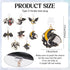 8Pcs Type C Dust Plug Charm for Kindle - Dust Plug Charms Compatible with Kindle Phone, E-Reader Accessories