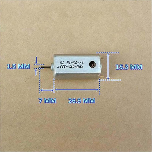 Nuojie 3.7V-4.2V 25200RPM 050 Electronic Components Motor HM Motor DC Electric Micro Motor Strong Magnetic RC Toy