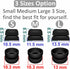 6 Pairs Double Flange Ear Tips - Compatible with Beats Fit Pro, S/M/L Replacement Silicone Wing Eartips