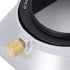40.5mm Lens Hood for Mirrorless Camera Silver Retro Square Lens Shade Compatible with DSLR and Mirrorless Lenses