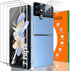 IMBZBK 9-in-1 Screen Protector for Samsung Galaxy Z Flip 4 5G: 3 Flexible Films, 3 Tempered Glass, 3 Camera Protectors.