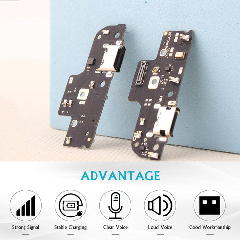 Dock Connector Replacement for Motorola Moto G Pure USB Charging Port Flex Cable with Tools