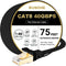 BUSOHE Cat 8 Ethernet Cable 75 FT, 40Gbps 2000MHz Cat8 High Speed