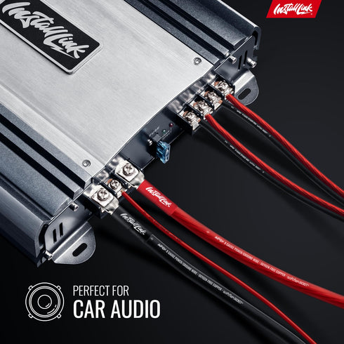Install Link 14 Gauge Speaker Wire (Speaker Cable) for Car, Home or RV Audio Cable, 100ft, CCA