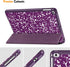 Fintie SlimShell Case for iPad 6th/5th Generation - 9.7 Inch with Built-in Pencil Holder, Composition Purple