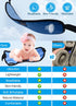 TOPOINT Sleep Headphones, Bluetooth Sleep Mask with Headphones, Aid Sleep Light Blackout Eye Mask for Side Sleepers