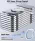 CloudValley Magnetic Phone Holder for Laptop, Designed for iPhone 16/15/14/13/12 MagSafe, Adjustable Side Mount