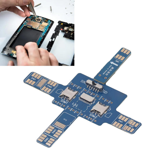 Eujgoov Universal Smartphone Test Board for SIM Card Reader Module - Repair Maintenance Diagnostic Tool (Compatible