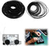 TNJPSEK 80 Cassette 0.7mm 1mm) Pcs Player Belts Replacement Kit, Mixed Flat Rubber Belts for Recorder Repair