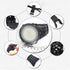 Picowe Watch Band Strap - Soft Rubber Replacement Kits, Adjustable Size, Compatible with Suunto Ambit