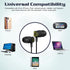 UrbanX R2 Wired in-Ear Headphones with Mic for Samsung Galaxy A02s, Noise Isolating, Deep Bass