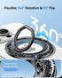 SYNCWIRE 360 17 16 15 14 13 12 Magnetic Phone Ring Holder for MagSafe - Glitter Phone Grip Stand with Rotation Finger