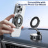 FiKavi Slim Magnetic Phone Ring Holder for Magsafe, Lightweight Phone Finger Snap Grip Kickstand Accessories Compatible