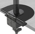 VIVO Steel Reinforcement Bracket Mount Plate for Thin Glass Table Tops, Clamp Compatible with Monitor Stands