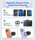 dbsono 3-in-1 Small Portable Bluetooth Speaker - Mother's Day & Graduation Gifts, Magnetic Phone Stand Speaker