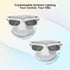 BLUZOVR Charging Dock for Ray-Ban Meta Smart Glasses,Charging Station Compatible with Wayfarer, Skyler, Headliner