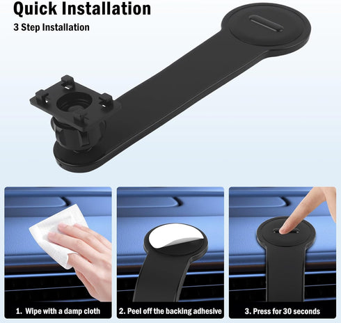 YGDMD 2026 360 New Backup Camera Monitor Mount,Car Backup Camera Mount with Swivel Ball Head & Bendable Arm,Strong
