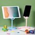 Kathfly 2 Pack Cute Phone Stand, Adjustable Bunny Phone Stand for Desk, Kawaii Holder Desk Accessories Bunny Gifts
