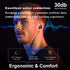 FEDAI DX2 USB C Headphones, Noise Isolating In-Ear Earbuds for Running/Gym/Workouts, Green with Mic