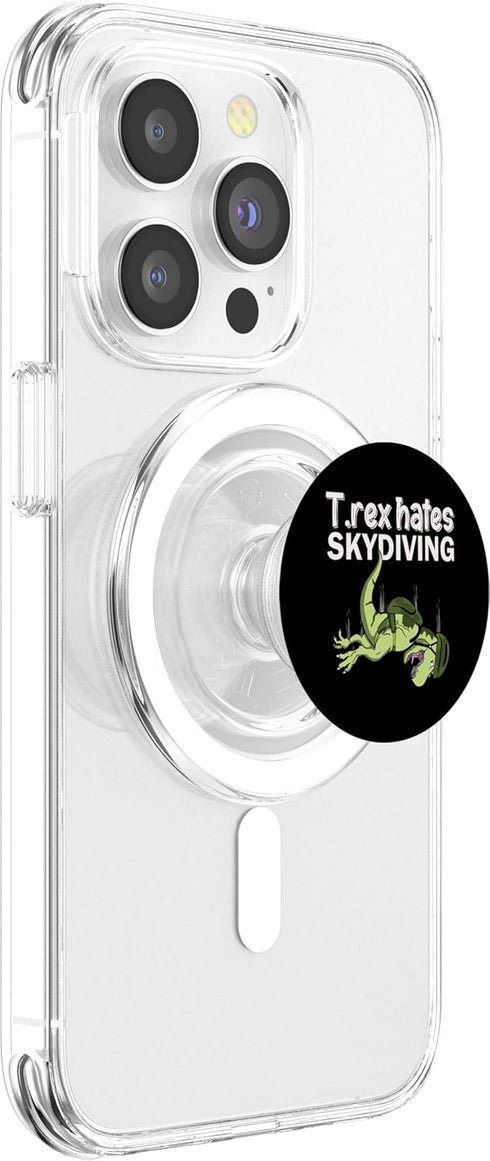PopSockets MagSafe PopGrip for iPhone - Skydiving Suits For Men Parachute Skydive Gear Gifts T Rex