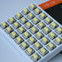 GATERON KS-33 Low Profile Banana Keyboard Switches, Tactile 65gf 3 Pin RGB LED, 35PCS Factory Pre-lubed