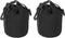 PATIKIL Camera Lens Bag, 2 Pcs 3.3" ID x 5.5" H Drawstring Pouch with Thick Neoprene, Lens Case for DSLR