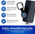 PhoneLockPro Retractable Anti-Theft Phone Holder with Belt Clip Durable Stainless Steel and Zinc Alloy Perfect