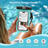 JOTO IPX8 Waterproof Phone Pouch Case, Underwater Dry Bag for iPhone 15 14 13 12 11 Pro Max, Galaxy S24 (2 Pack)
