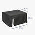 7220e 7255e kwmobile Dust Cover Compatible with HP Envy Inspire / Inspire - Printer Case - Fabric Protector Cover
