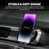 Hovom Car Air Vent Phone Holder, Anti-Shaking & Anti-Slip Cell Phone Holder for Car Vent, Retractable Adjustable Angle