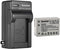 Kastar 1-Pack Battery and AC Wall Charger for Canon NB-10L, NB10L, NB-10LH, PowerShot SX40 HS Cameras