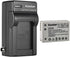 Kastar 1-Pack Battery and AC Wall Charger for Canon NB-10L, NB10L, NB-10LH, PowerShot SX40 HS Cameras