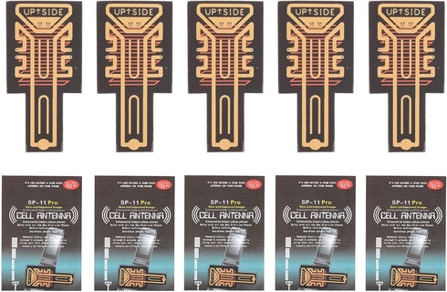 ciciglow Mobile Phone Enhancement Stickers, Improved Antenna Reception Booster, 5 Pack