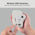 ELECOM Ergonomic Comfort Design Trackball - Wireless 2.4GHz Connect, Super-Smooth Tracking, Compatible for Windows, PC,