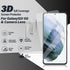 Galaxy S21 Tempered Glass Screen Protector + Camera Lens Protector, 2 + 2 Pack, Case Friendly