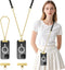 MoKo Universal Phone Crossbody Lanyard Phone Chain, Anti-Theft Adjustable Cellphone Cross Body