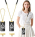 MoKo Universal Phone Crossbody Lanyard Phone Chain, Anti-Theft Adjustable Cellphone Cross Body