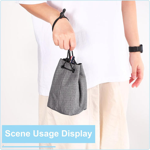 Waterproof Drawstring Camera Bag - Ideal for Lenses & Accessories