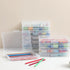 Party Club of America 10 Pack Transparent 5" x 7" Photo Storage Boxes - Organizer Cases for Photos, Picture Storage