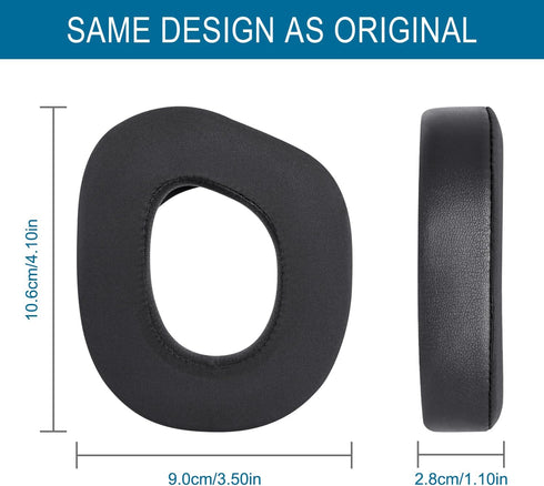 GVOEARS Cooling Gel Ear Pads for Turtle Beach Stealth 700 Gen 2 / Gen 2 MAX Wireless Gaming Headset, Black Replacement