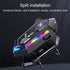Y20 Motorcycle Helmet Bluetooth Headset, Bluetooth 5.3 with RGB Lighting, Smart Noise Reduction, HiFi Sound Quality