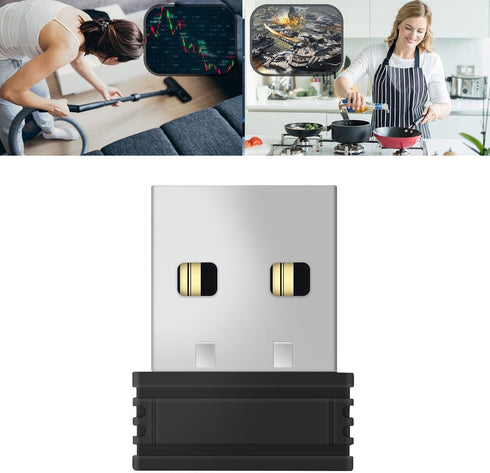 Mirweon Discreets USB Jigglers For Continuous PC Activity For Online Meetings And Courses Homes Assistant Tool